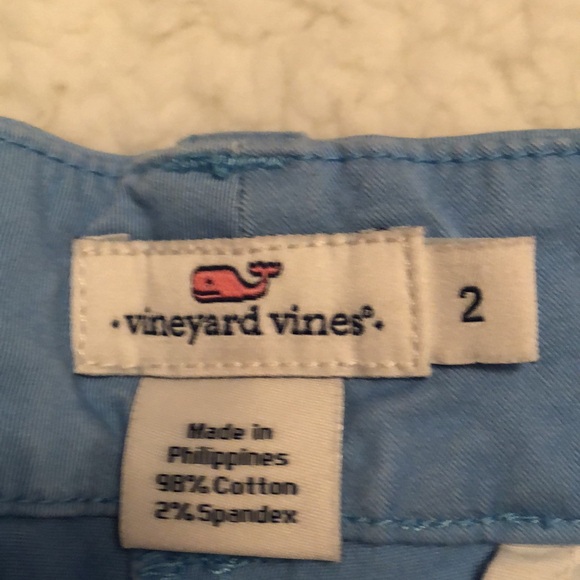 Vineyard Vines 3” shorts, size 2, Carolina blue - Picture 3 of 3